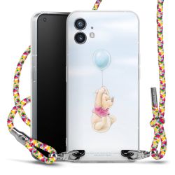 New Carry Case Transparent Stoff colourful/silber