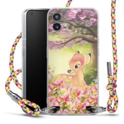 New Carry Case Transparent Stoff colourful/silber