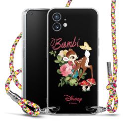 New Carry Case Transparent Stoff colourful/silber