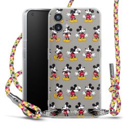 New Carry Case Transparent Stoff colourful/silber