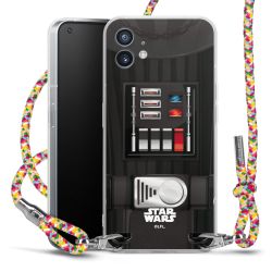 New Carry Case Transparent Stoff colourful/silber