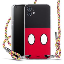 New Carry Case Transparent Stoff colourful/silber