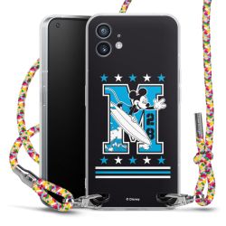 New Carry Case Transparent Stoff colourful/silber