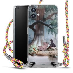 New Carry Case Transparent Stoff colourful/silber