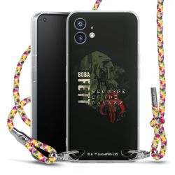 New Carry Case Transparent Stoff colourful/silber