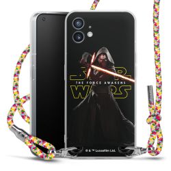 New Carry Case Transparent Stoff colourful/silber