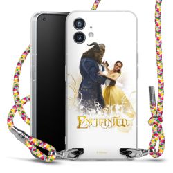 New Carry Case Transparent Stoff colourful/silber