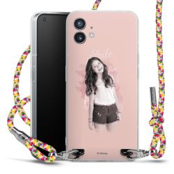 New Carry Case Transparent Stoff colourful/silber