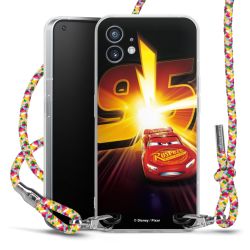 New Carry Case Transparent Stoff colourful/silber