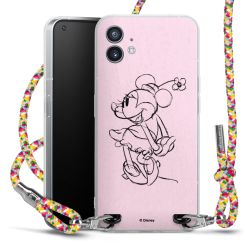 New Carry Case Transparent Stoff colourful/silber