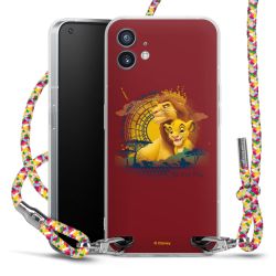 New Carry Case Transparent Stoff colourful/silber