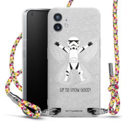 New Carry Case Transparent Stoff colourful/silber