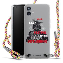 New Carry Case Transparent Stoff colourful/silber