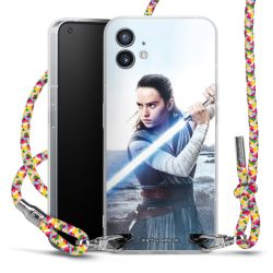 New Carry Case Transparent Stoff colourful/silber