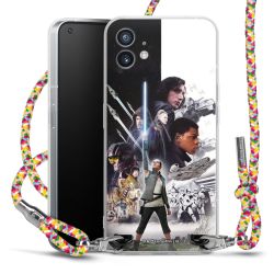 New Carry Case Transparent Stoff colourful/silber