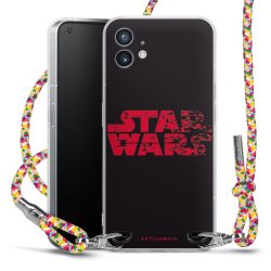 New Carry Case Transparent Stoff colourful/silber