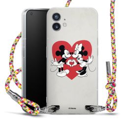 New Carry Case Transparent Stoff colourful/silber