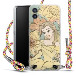 New Carry Case Transparent Stoff colourful/silber