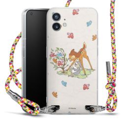 New Carry Case Transparent Stoff colourful/silber