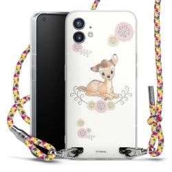 New Carry Case Transparent Stoff colourful/silber