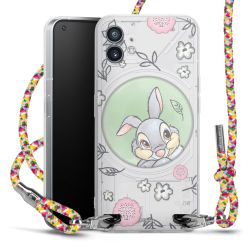 New Carry Case Transparent Stoff colourful/silber