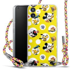 New Carry Case Transparent Stoff colourful/silber