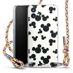 New Carry Case Transparent Stoff colourful/silber