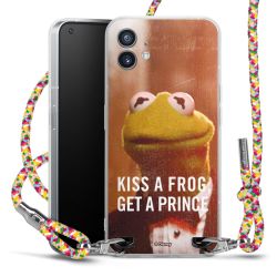 New Carry Case Transparent Stoff colourful/silber