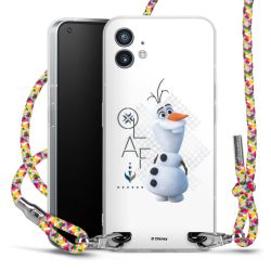 New Carry Case Transparent Stoff colourful/silber