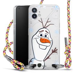 New Carry Case Transparent Stoff colourful/silber