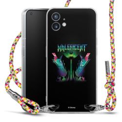 New Carry Case Transparent Stoff colourful/silber