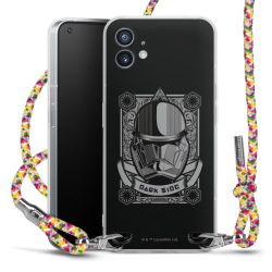 New Carry Case Transparent Stoff colourful/silber