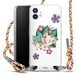 New Carry Case Transparent Stoff colourful/silber