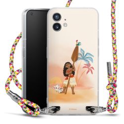 New Carry Case Transparent Stoff colourful/silber