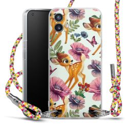 New Carry Case Transparent Stoff colourful/silber