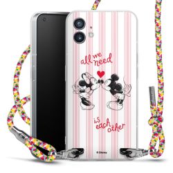 New Carry Case Transparent Stoff colourful/silber