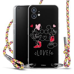 New Carry Case Transparent Stoff colourful/silber