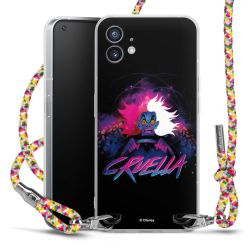 New Carry Case Transparent Stoff colourful/silber