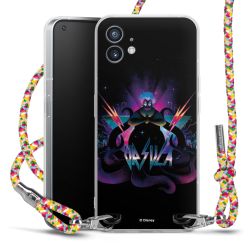 New Carry Case Transparent Stoff colourful/silber