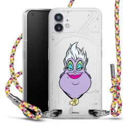 New Carry Case Transparent Stoff colourful/silber