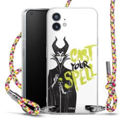 New Carry Case Transparent Stoff colourful/silber