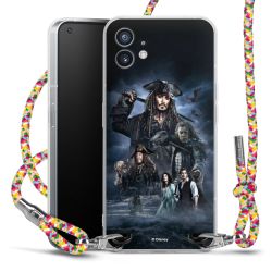 New Carry Case Transparent Stoff colourful/silber