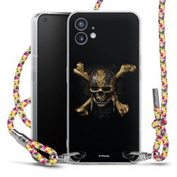 New Carry Case Transparent Stoff colourful/silber