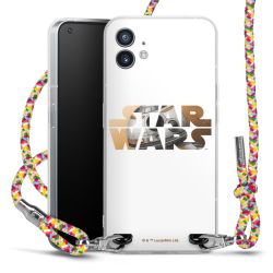 New Carry Case Transparent Stoff colourful/silber