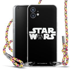 New Carry Case Transparent Stoff colourful/silber