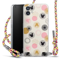 New Carry Case Transparent Stoff colourful/silber