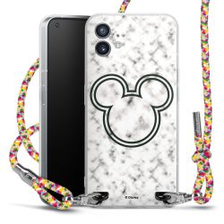 New Carry Case Transparent Stoff colourful/silber