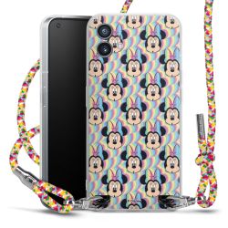 New Carry Case Transparent Stoff colourful/silber