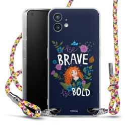 New Carry Case Transparent Stoff colourful/silber