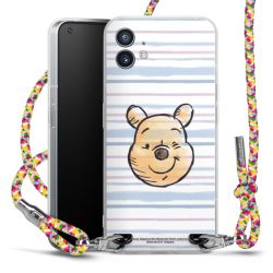 New Carry Case Transparent Stoff colourful/silber